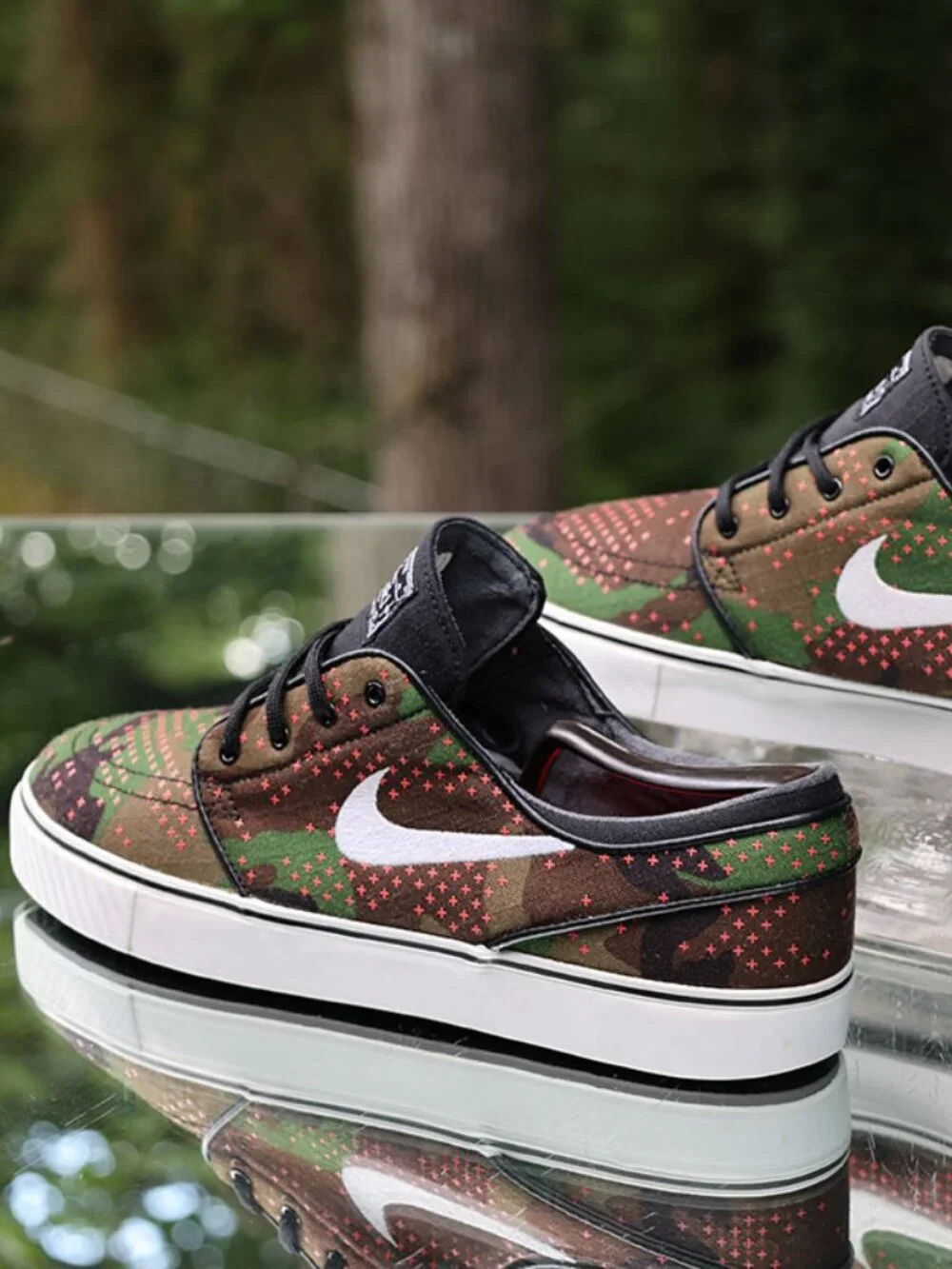 Nike Zoom Stefan Janoski Canvas Camo Polka Dot
